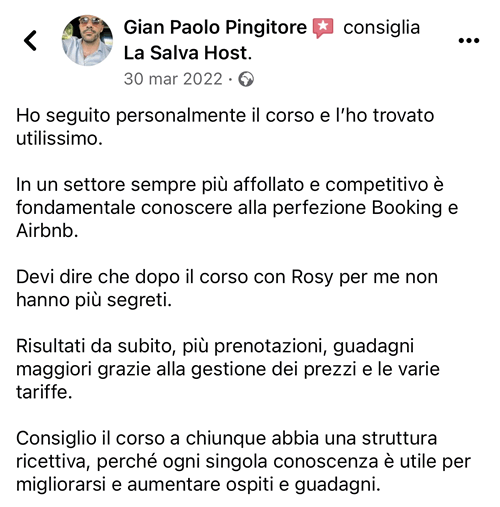 2 — LaSalvaHost gestione case vacanza Roma
