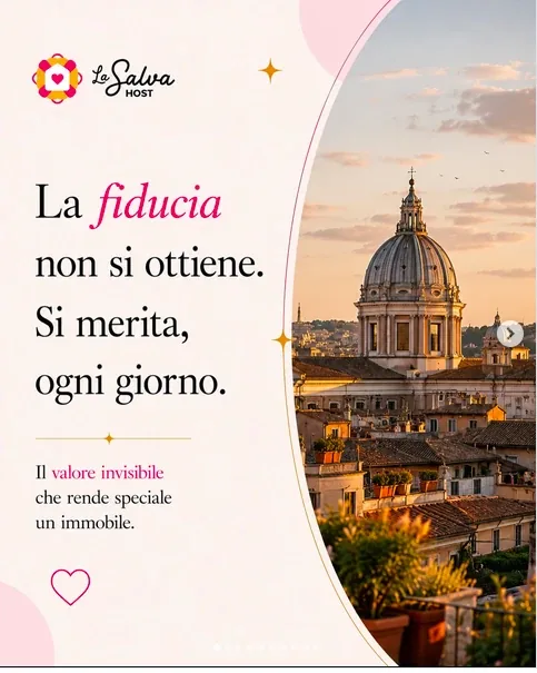 La fiducia non si ottiene, si merita ogni giorno